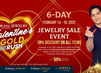 Let Love Sparkle with Cebuana Lhuillier Jewelry’s Special Valentine Sale
